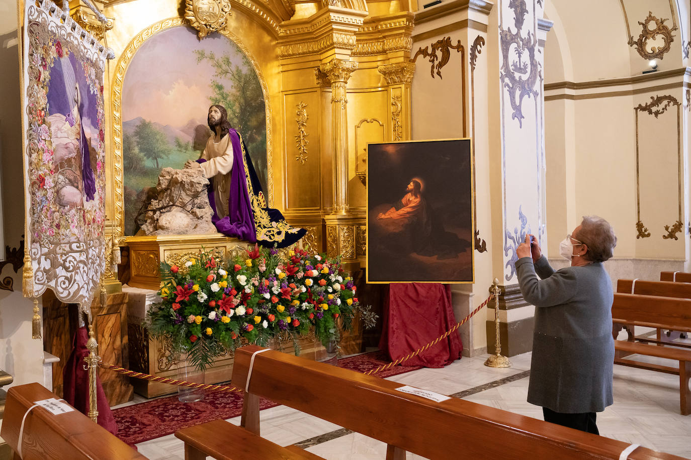 Fotos: Azules y blancos abren sus iglesias en el tradicional día del &#039;anuncio&#039; en Lorca