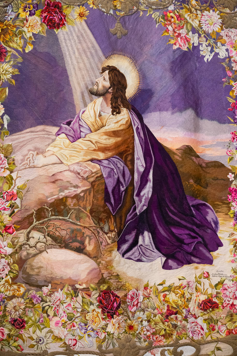 Fotos: Azules y blancos abren sus iglesias en el tradicional día del &#039;anuncio&#039; en Lorca