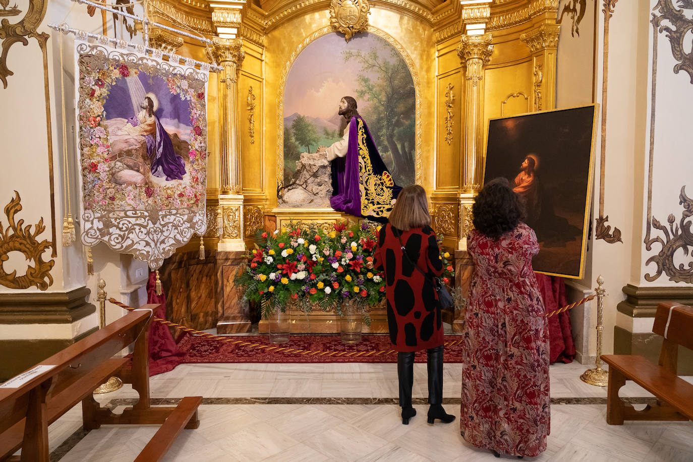 Fotos: Azules y blancos abren sus iglesias en el tradicional día del &#039;anuncio&#039; en Lorca