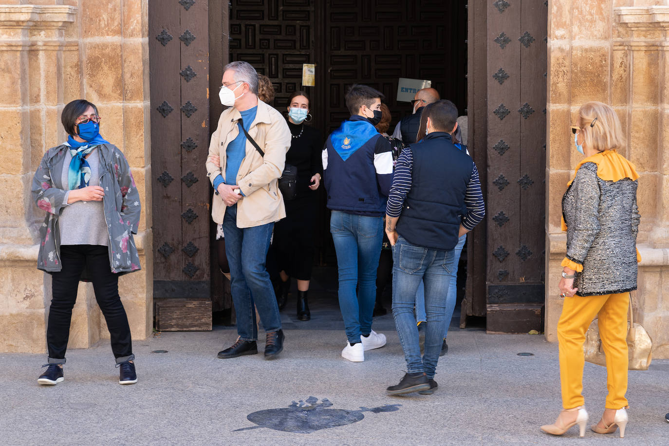 Fotos: Azules y blancos abren sus iglesias en el tradicional día del &#039;anuncio&#039; en Lorca