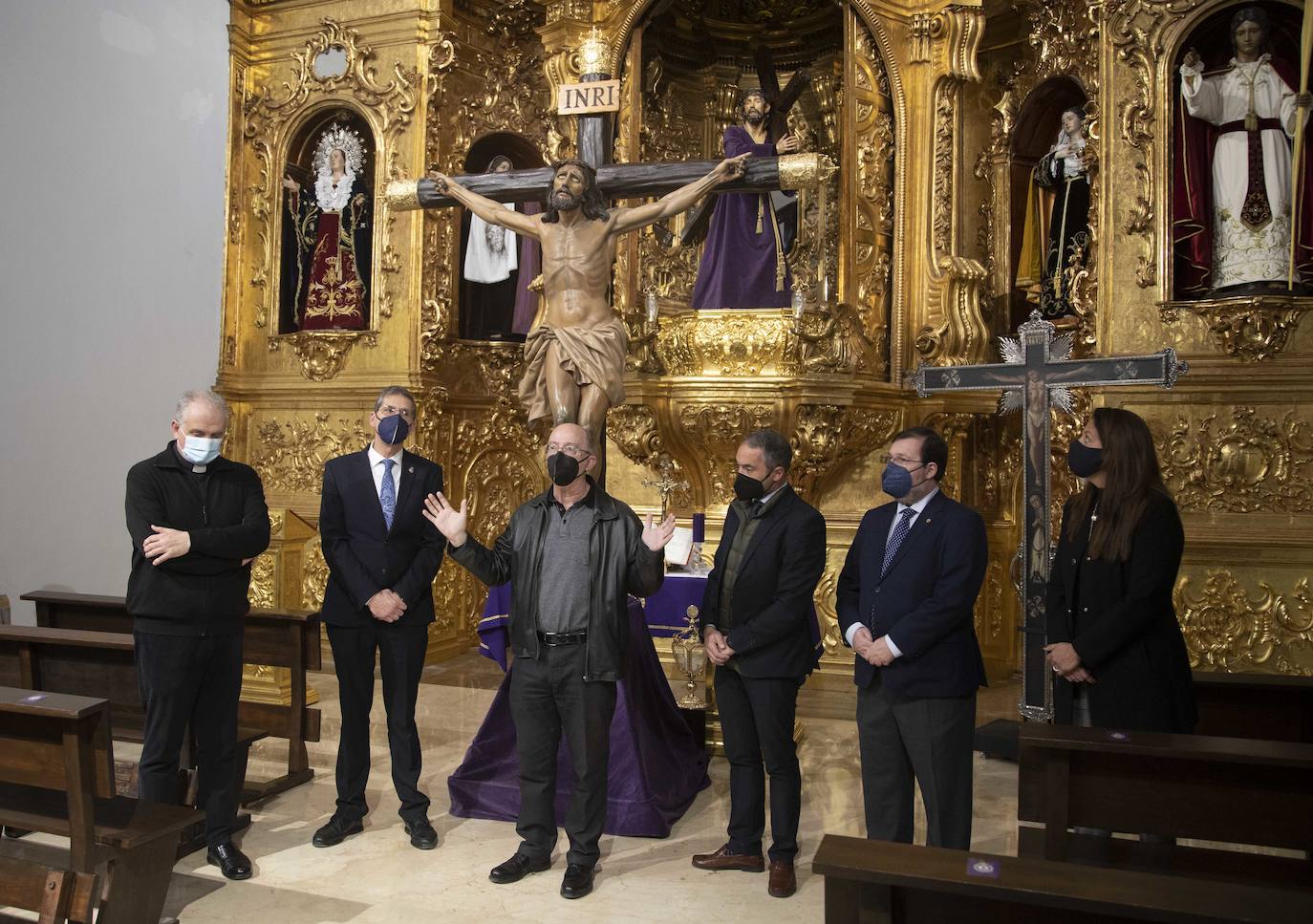 Fotos: La Capilla Marraja recibe a la Agonía