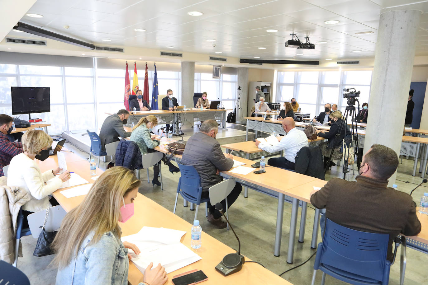 Fotos: El Pleno de Lorca aprueba nuevas ayudas para los sectores castigados por la Covid