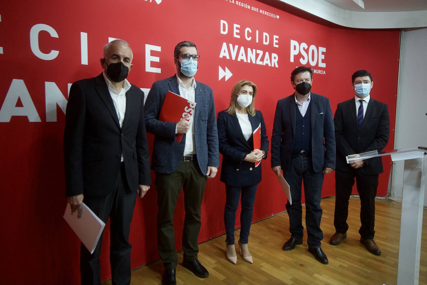 Fotos: Reunión de trabajo entre PSOE y de Ciudadanos