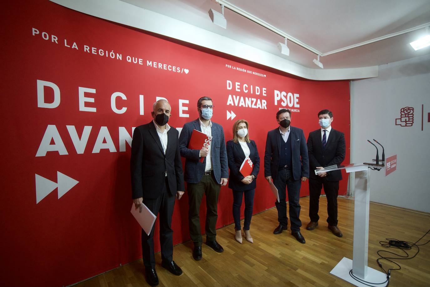 Fotos: Reunión de trabajo entre PSOE y de Ciudadanos