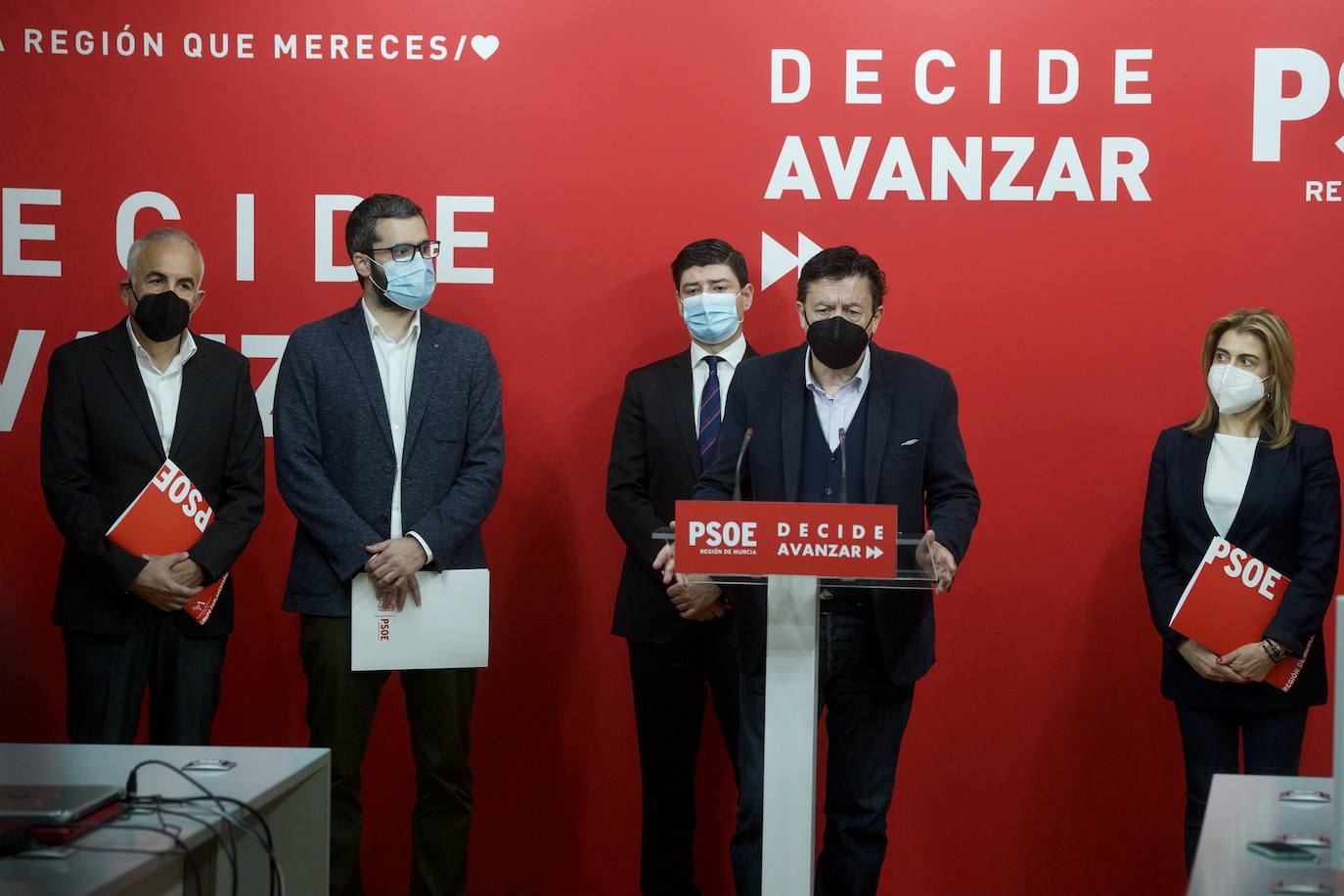 Fotos: Reunión de trabajo entre PSOE y de Ciudadanos