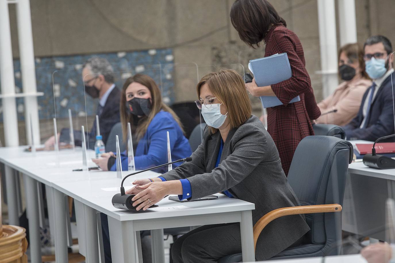 Fotos: Debate de la moción de censura en la Asamblea regional