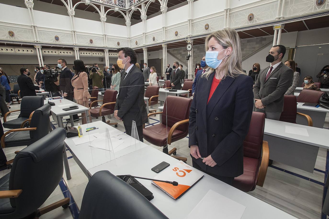 Fotos: Debate de la moción de censura en la Asamblea regional