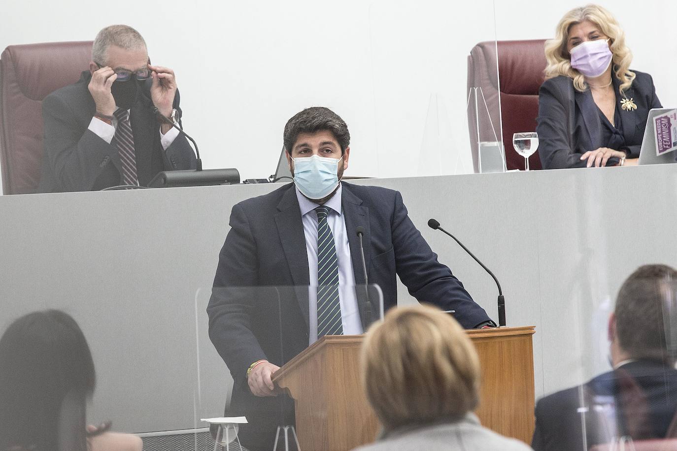 Fotos: Debate de la moción de censura en la Asamblea regional