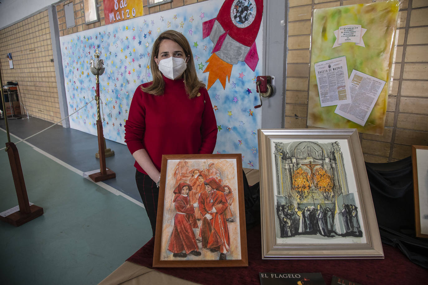 Fotos: El Colegio Hispania de Cartagena evoca la «pasión» por las procesiones