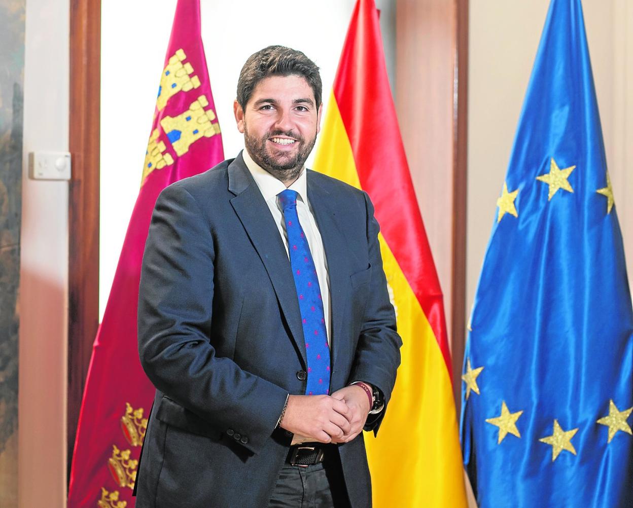 Fernando López Miras, presidente de la Región de Murcia. 