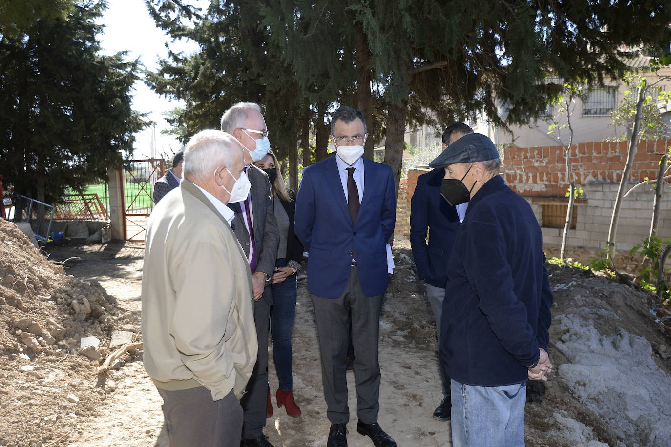 Fotos: Visita del alcalde de Murcia y el concejal de Desarrollo Sostenible al Molino Armero