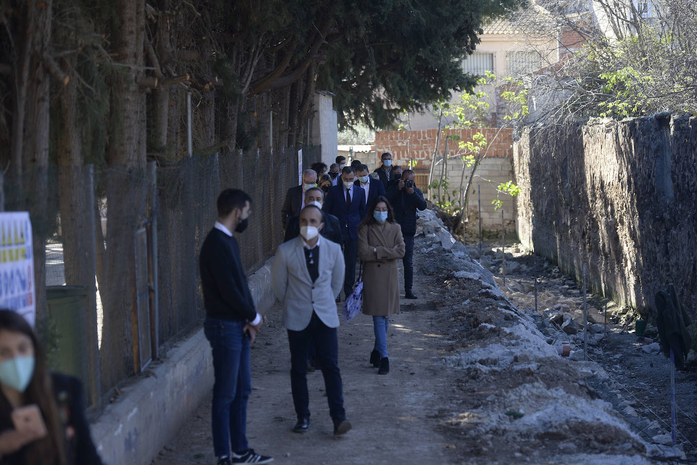 Fotos: Visita del alcalde de Murcia y el concejal de Desarrollo Sostenible al Molino Armero