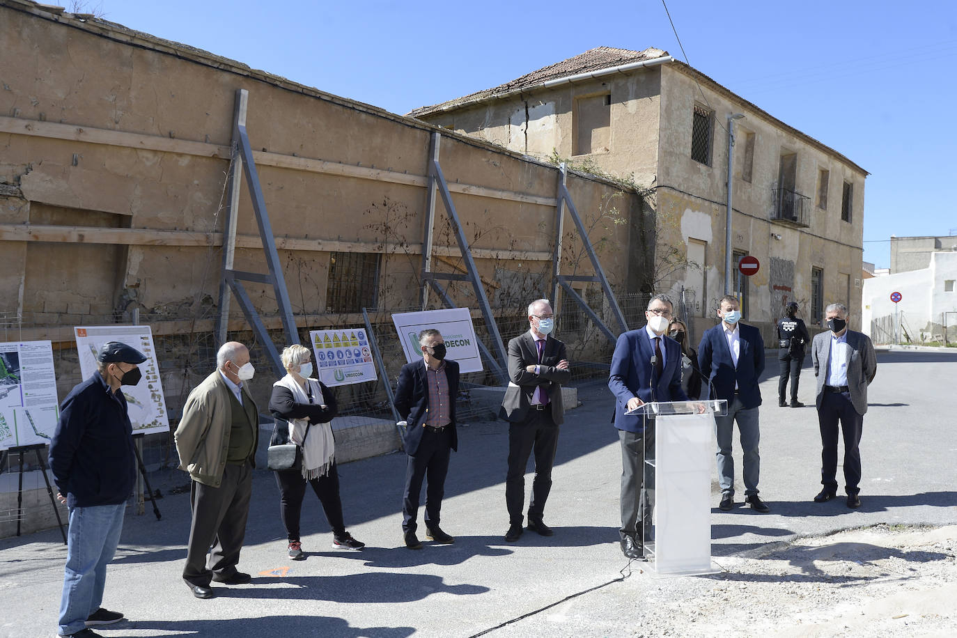 Fotos: Visita del alcalde de Murcia y el concejal de Desarrollo Sostenible al Molino Armero