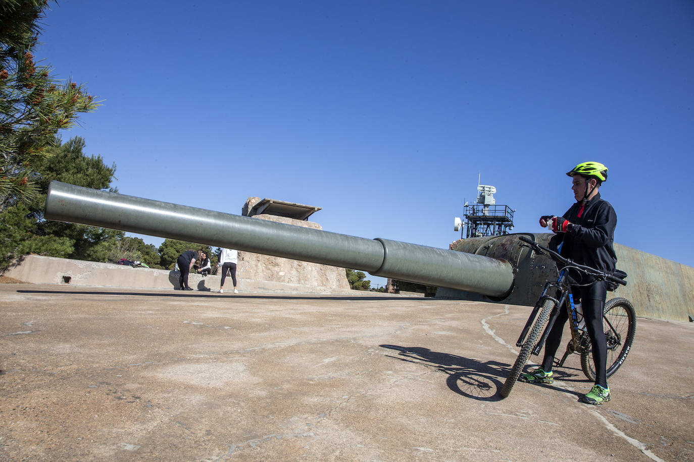 Fotos: Refuerzan la vigilancia en los montes de Cartagena ante el aumento de senderistas