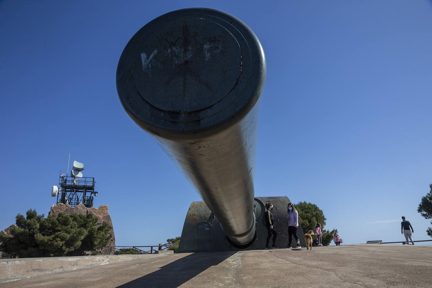 Fotos: Refuerzan la vigilancia en los montes de Cartagena ante el aumento de senderistas