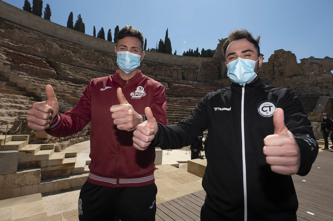 Fotos: El Jimbee y ElPozo Murcia llegan a la Copa de España en momentos muy distintos