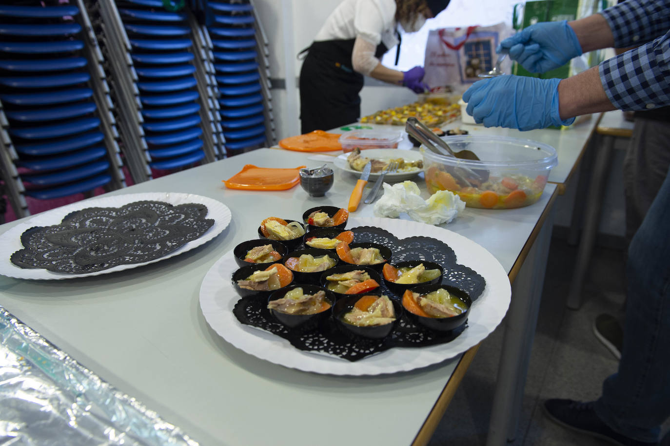 Fotos: Un guiso de gallina triunfa en la UPCT