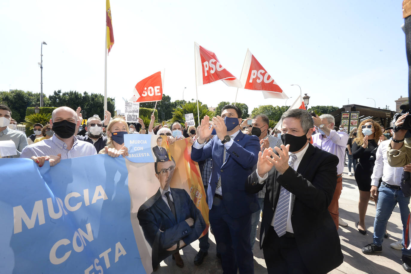 Fotos: Sale adelante la moción de censura en el Ayuntamiento de Murcia: José Antonio Serrano, nuevo alcalde