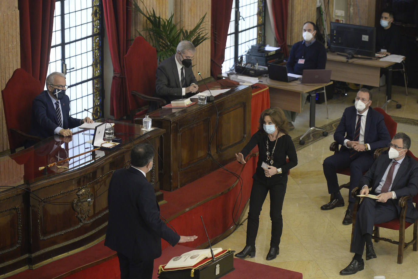 Fotos: Sale adelante la moción de censura en el Ayuntamiento de Murcia: José Antonio Serrano, nuevo alcalde
