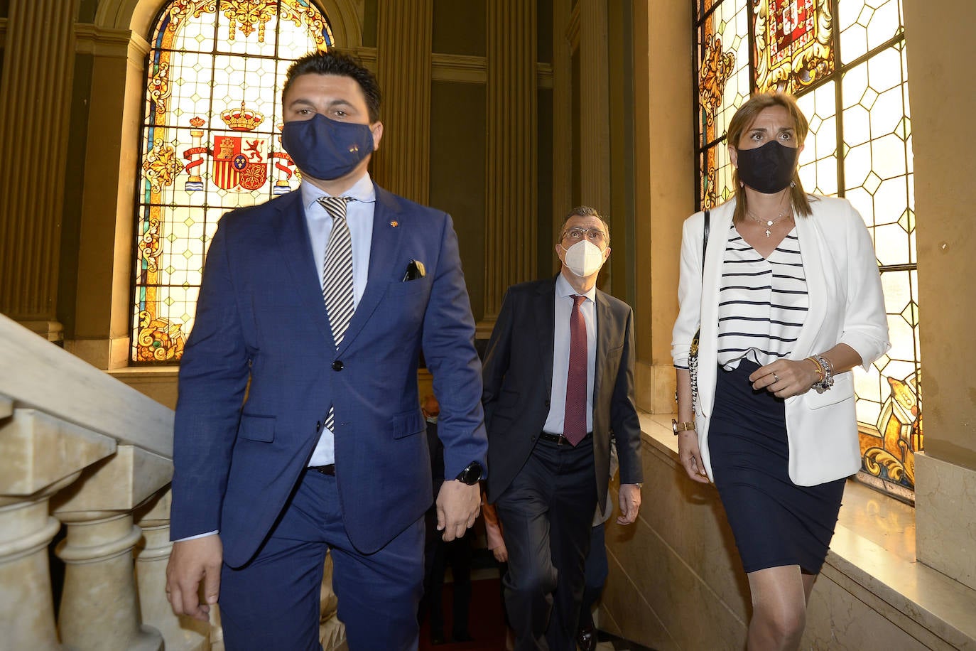 Fotos: Sale adelante la moción de censura en el Ayuntamiento de Murcia: José Antonio Serrano, nuevo alcalde