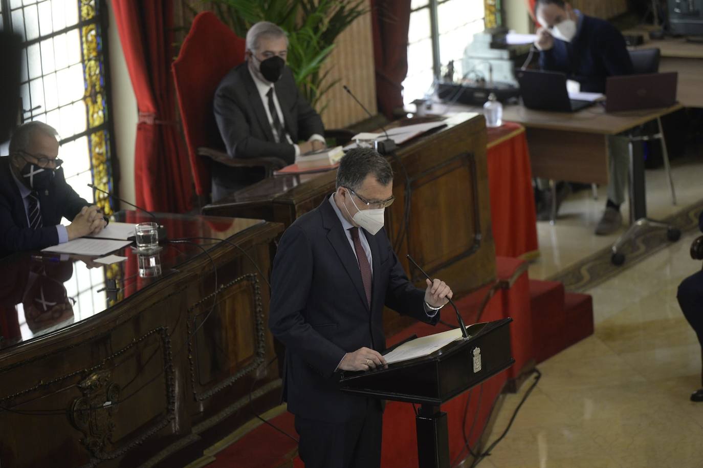 Fotos: Sale adelante la moción de censura en el Ayuntamiento de Murcia: José Antonio Serrano, nuevo alcalde