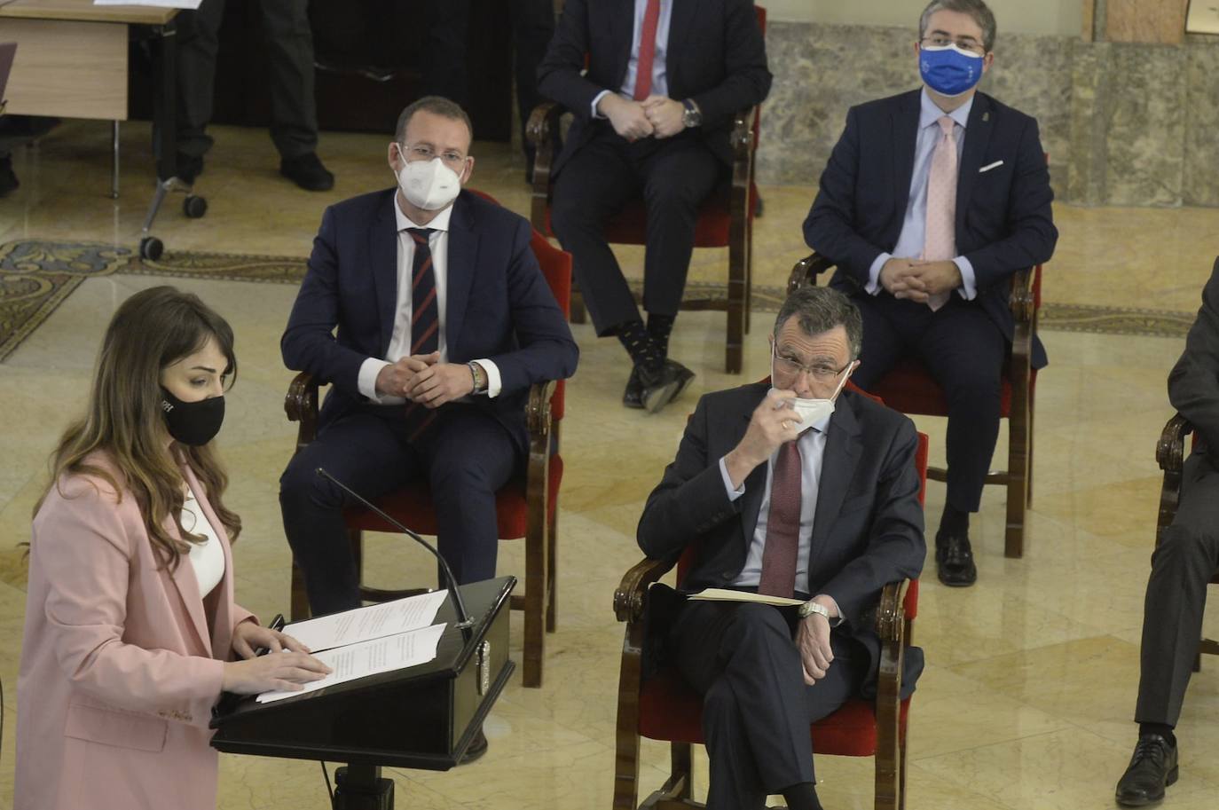 Fotos: Sale adelante la moción de censura en el Ayuntamiento de Murcia: José Antonio Serrano, nuevo alcalde