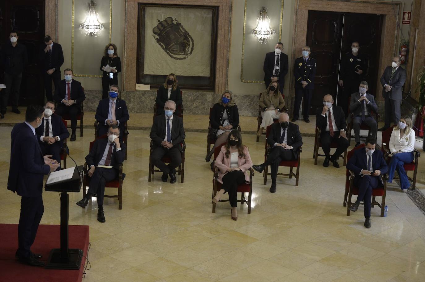 Fotos: Sale adelante la moción de censura en el Ayuntamiento de Murcia: José Antonio Serrano, nuevo alcalde