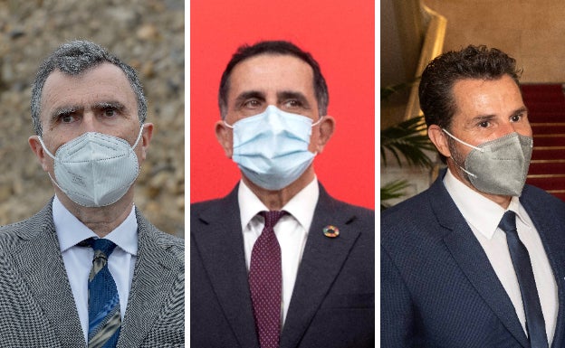 Ballesta, Serrano y Gómez. 