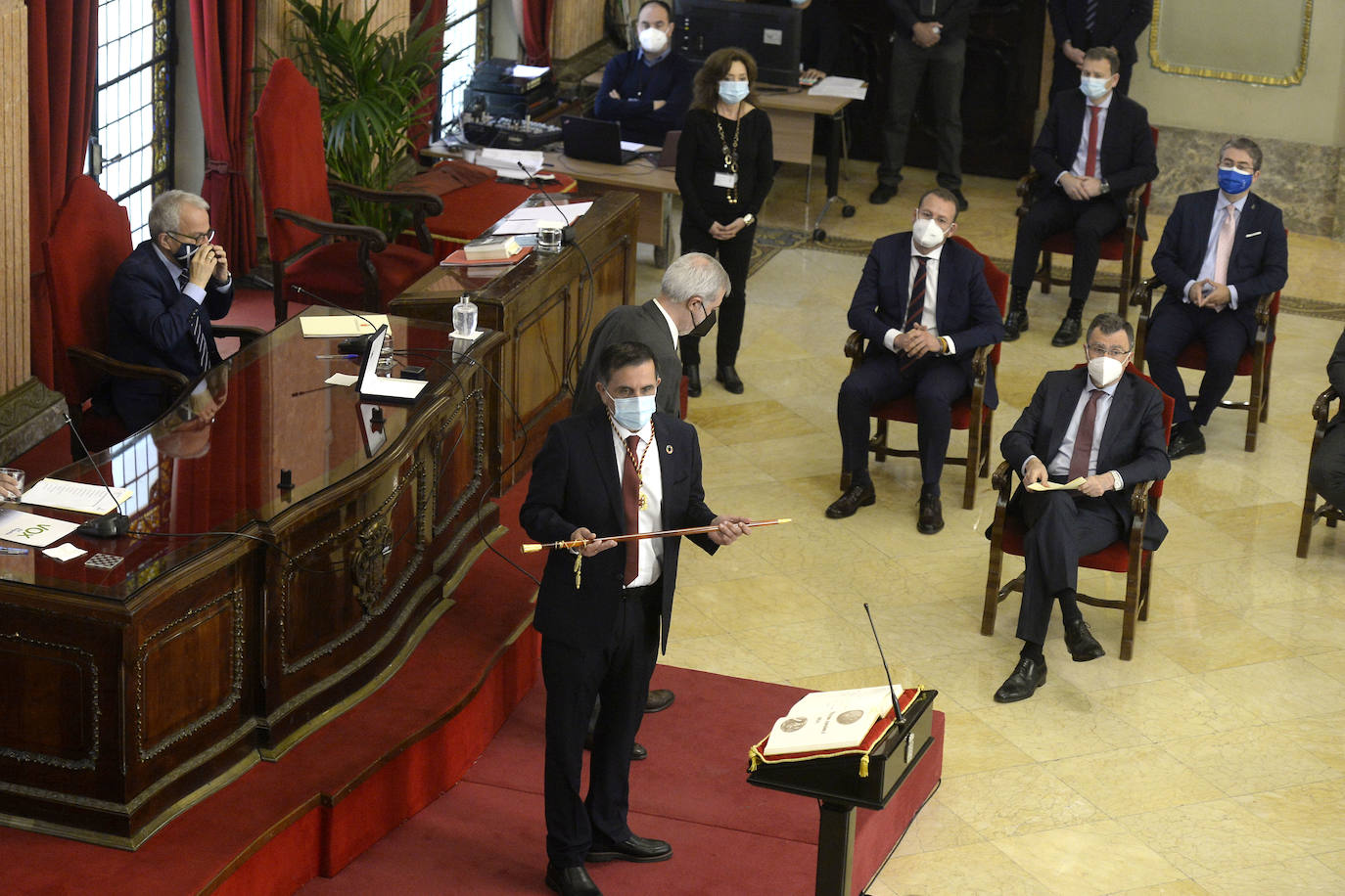 Fotos: Sale adelante la moción de censura en el Ayuntamiento de Murcia: José Antonio Serrano, nuevo alcalde