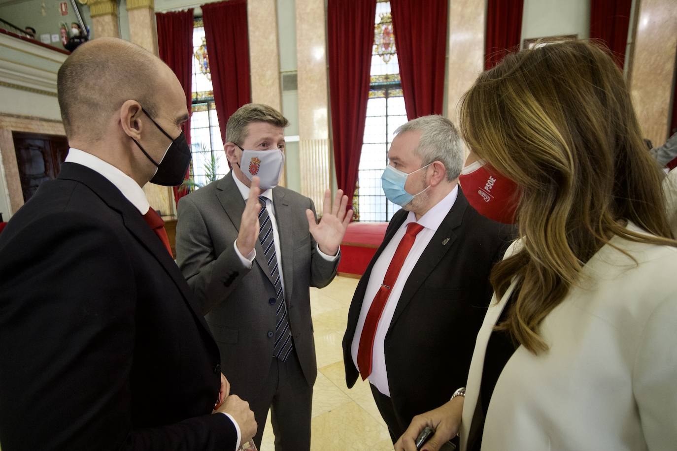 Fotos: La moción de censura en el Ayuntmaiento de Murcia proclama como nuevo alcalde a José Antonio Serrano