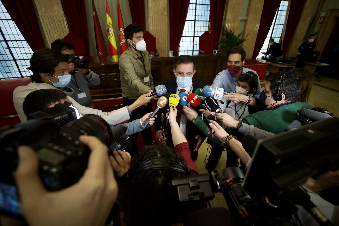 Fotos: La moción de censura en el Ayuntmaiento de Murcia proclama como nuevo alcalde a José Antonio Serrano