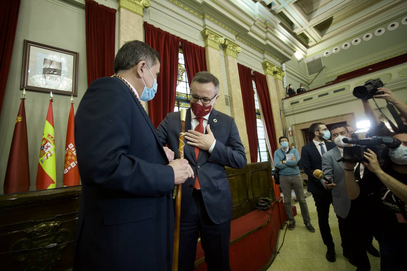 Fotos: La moción de censura en el Ayuntmaiento de Murcia proclama como nuevo alcalde a José Antonio Serrano