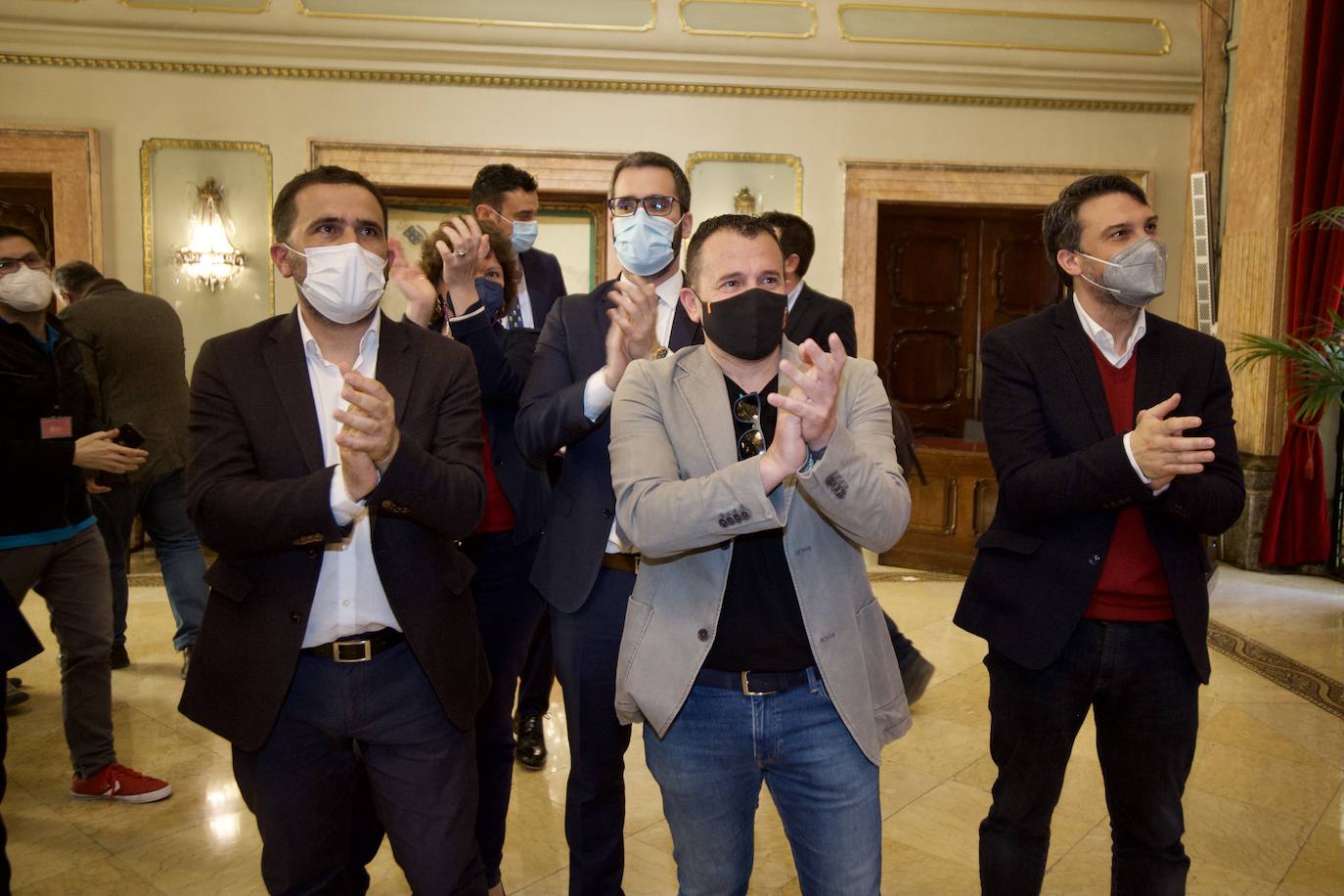 Fotos: La moción de censura en el Ayuntmaiento de Murcia proclama como nuevo alcalde a José Antonio Serrano