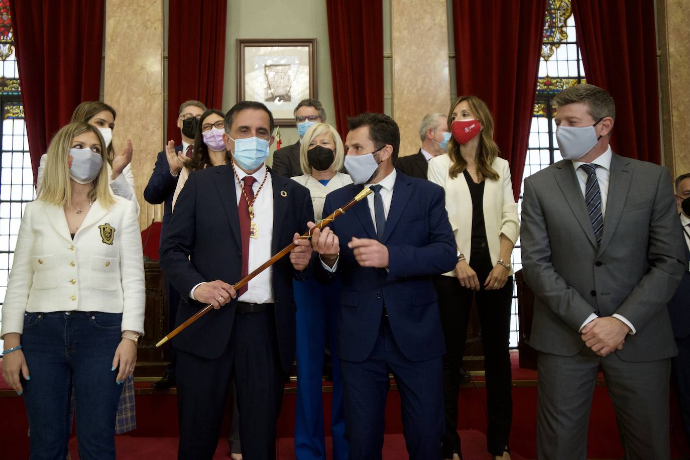 Fotos: La moción de censura en el Ayuntmaiento de Murcia proclama como nuevo alcalde a José Antonio Serrano