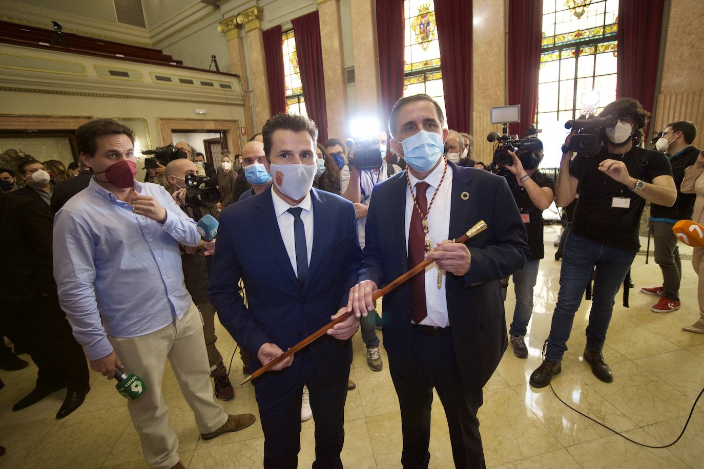 Fotos: La moción de censura en el Ayuntmaiento de Murcia proclama como nuevo alcalde a José Antonio Serrano