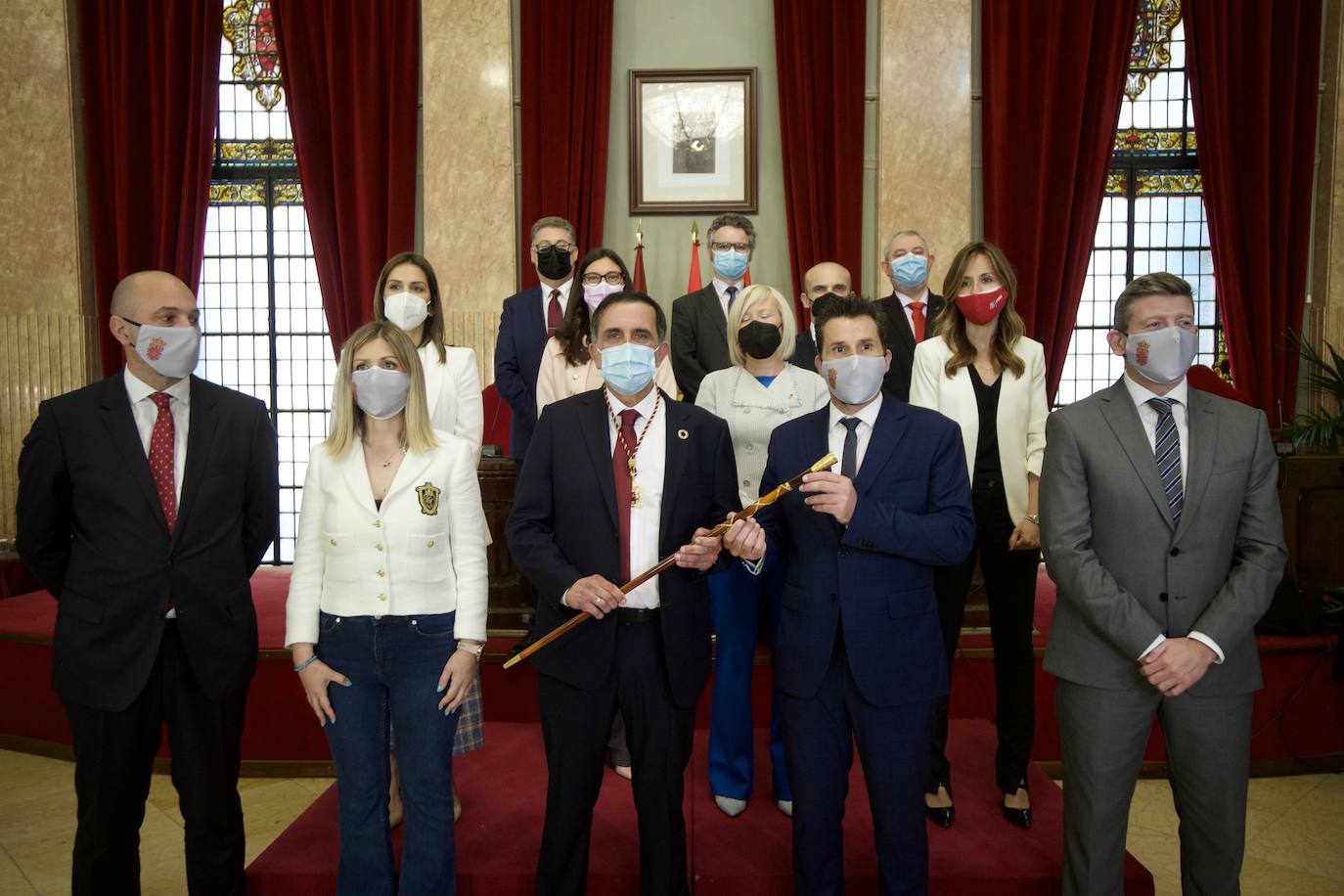 Fotos: La moción de censura en el Ayuntmaiento de Murcia proclama como nuevo alcalde a José Antonio Serrano