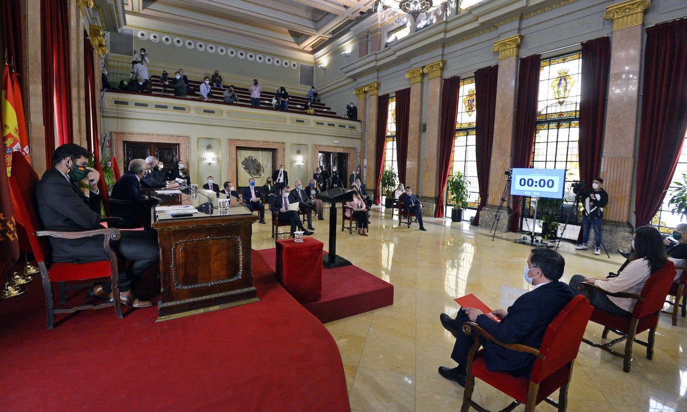 Fotos: La moción de censura del Ayuntamiento de Murcia en imágenes