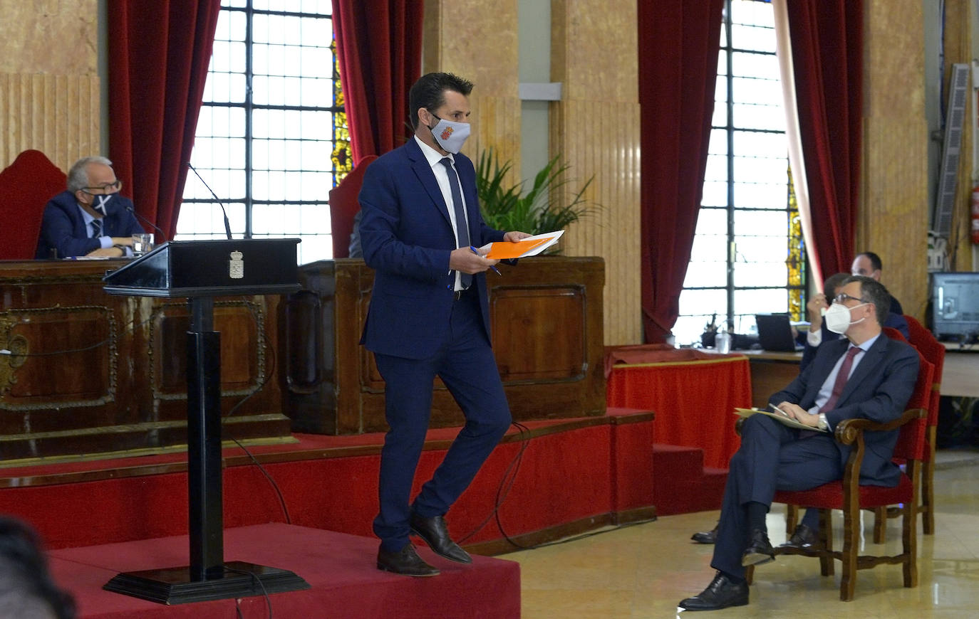 Fotos: La moción de censura del Ayuntamiento de Murcia en imágenes