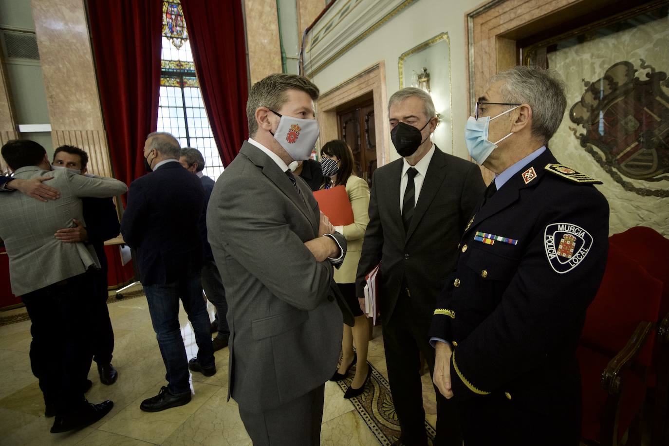 Fotos: La moción de censura en el Ayuntmaiento de Murcia proclama como nuevo alcalde a José Antonio Serrano