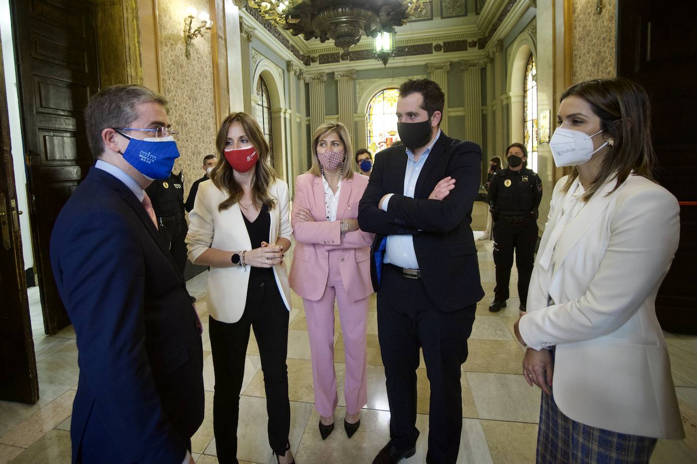 Fotos: La moción de censura en el Ayuntmaiento de Murcia proclama como nuevo alcalde a José Antonio Serrano