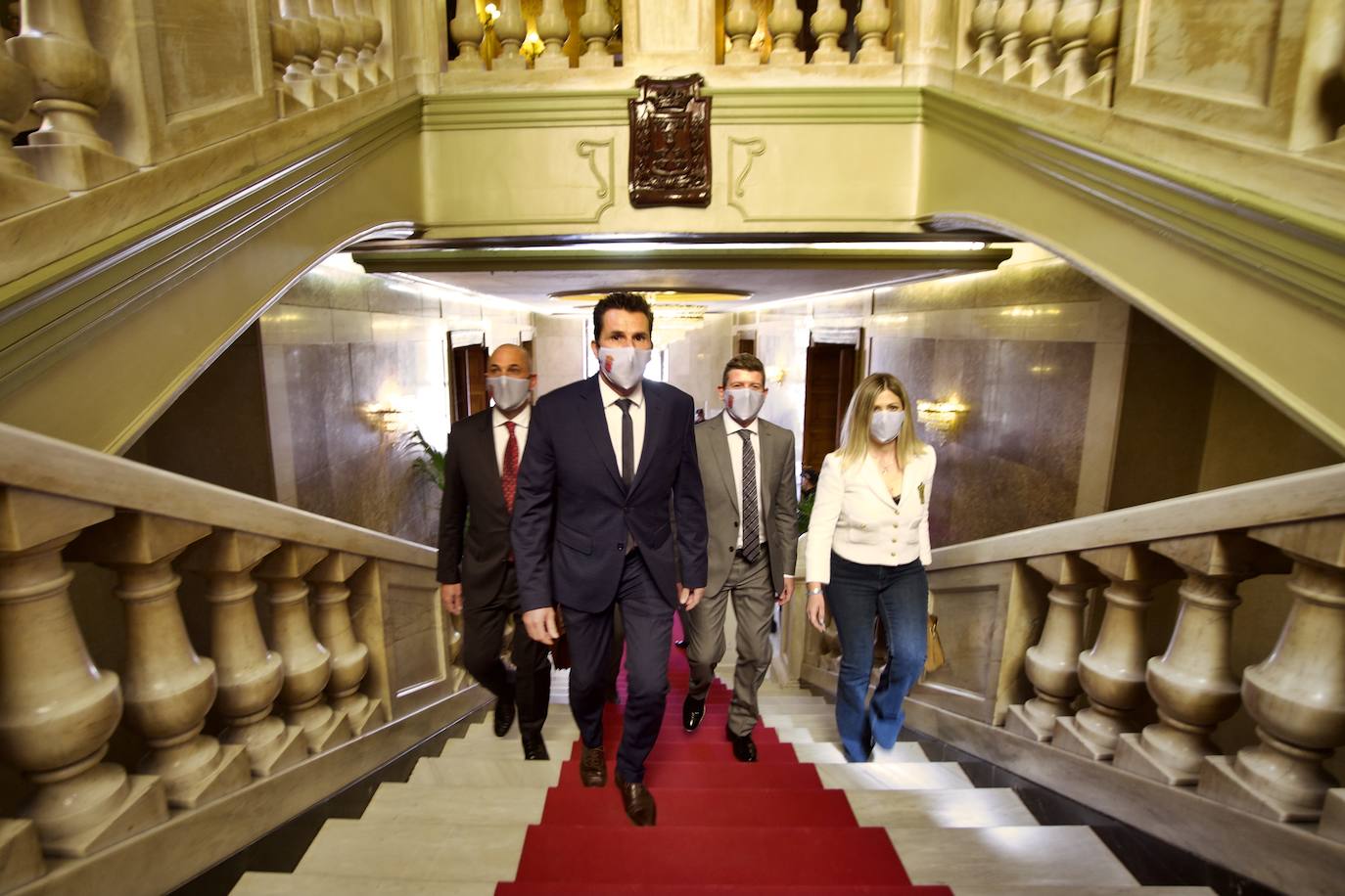 Fotos: La moción de censura en el Ayuntmaiento de Murcia proclama como nuevo alcalde a José Antonio Serrano