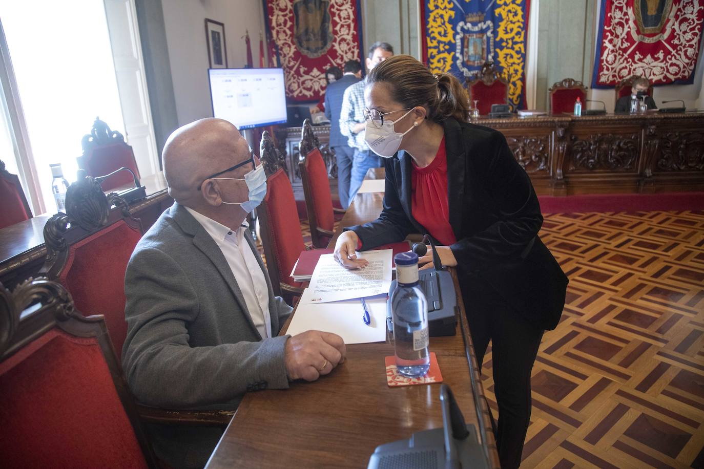 Fotos: Pleno del Ayuntamiento de Cartagena