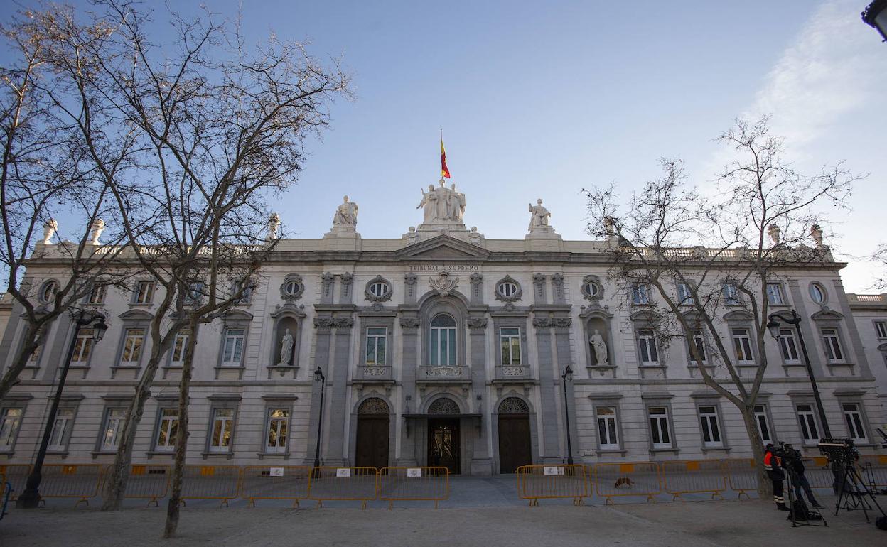 Sede del Tribunal Supremo en Madrid. 