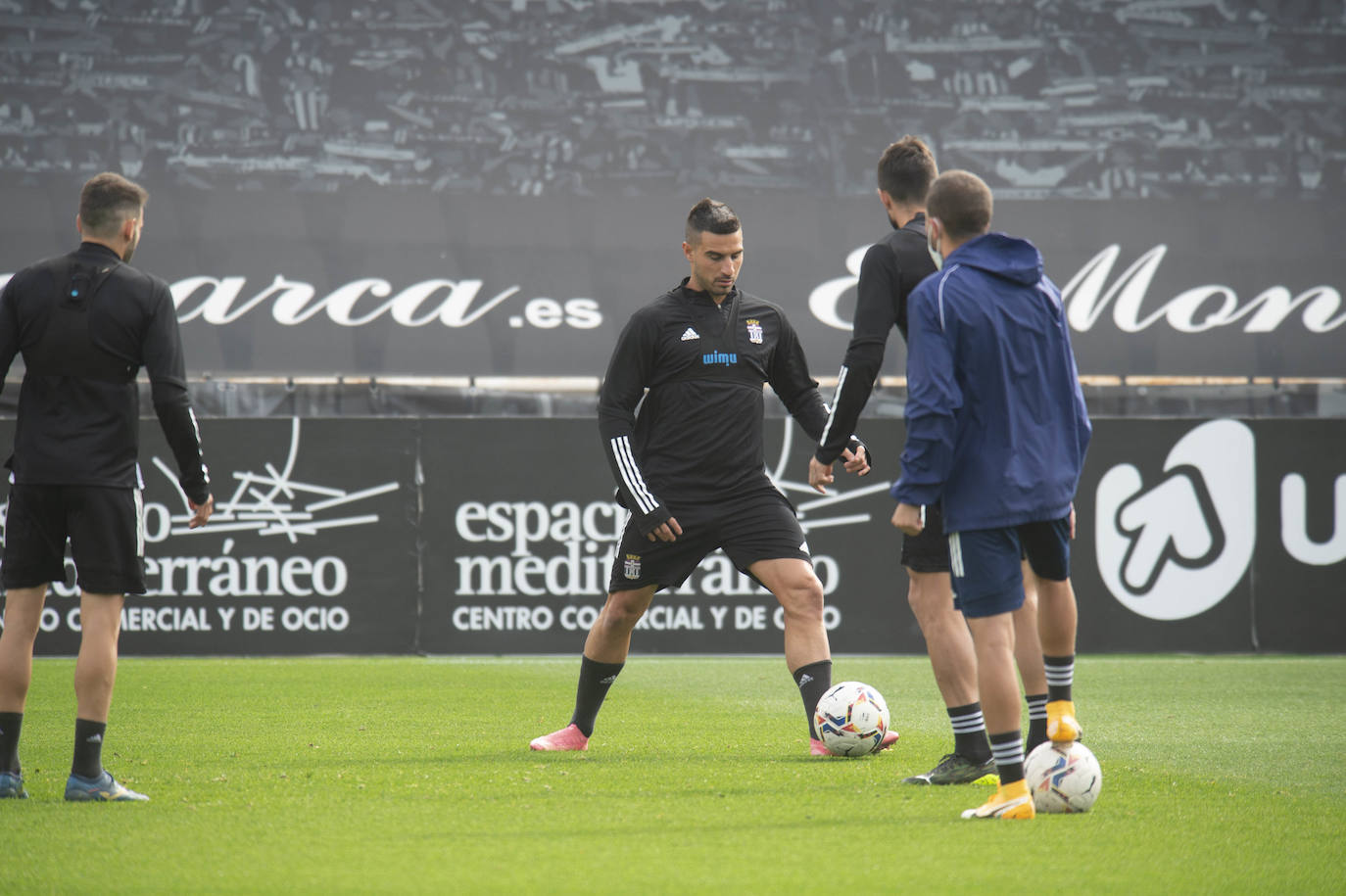 Fotos: Entrenamiento en el Cartagonova