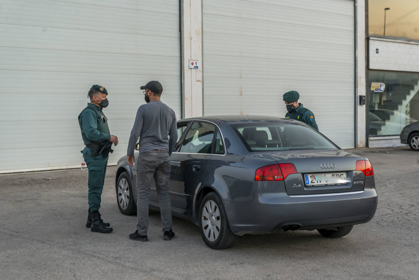 Fotos: La movilidad en la Región sigue bajo estricta vigilancia policial