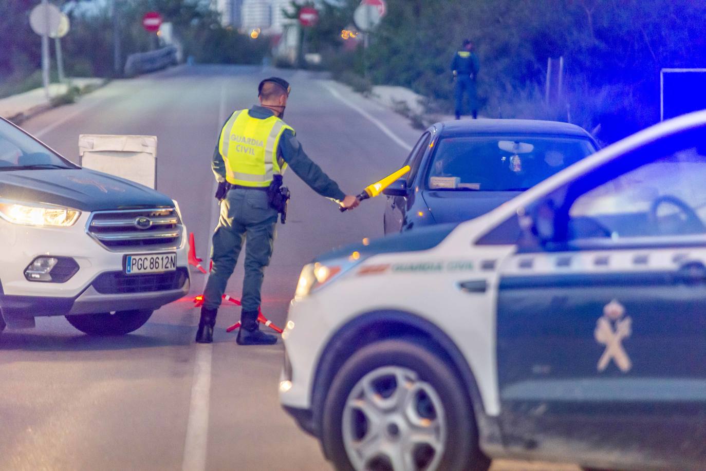 Fotos: La movilidad en la Región sigue bajo estricta vigilancia policial