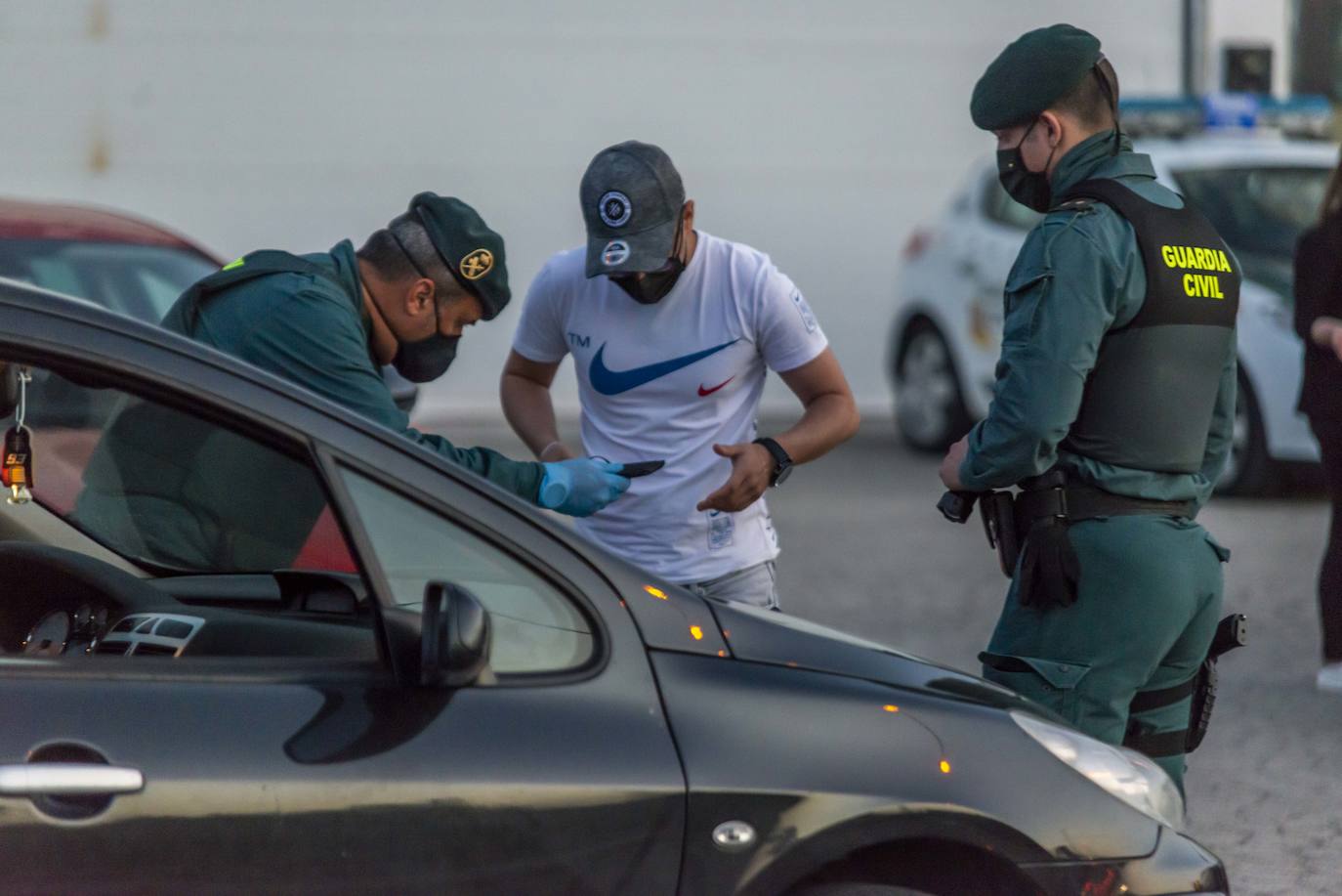 Fotos: La movilidad en la Región sigue bajo estricta vigilancia policial