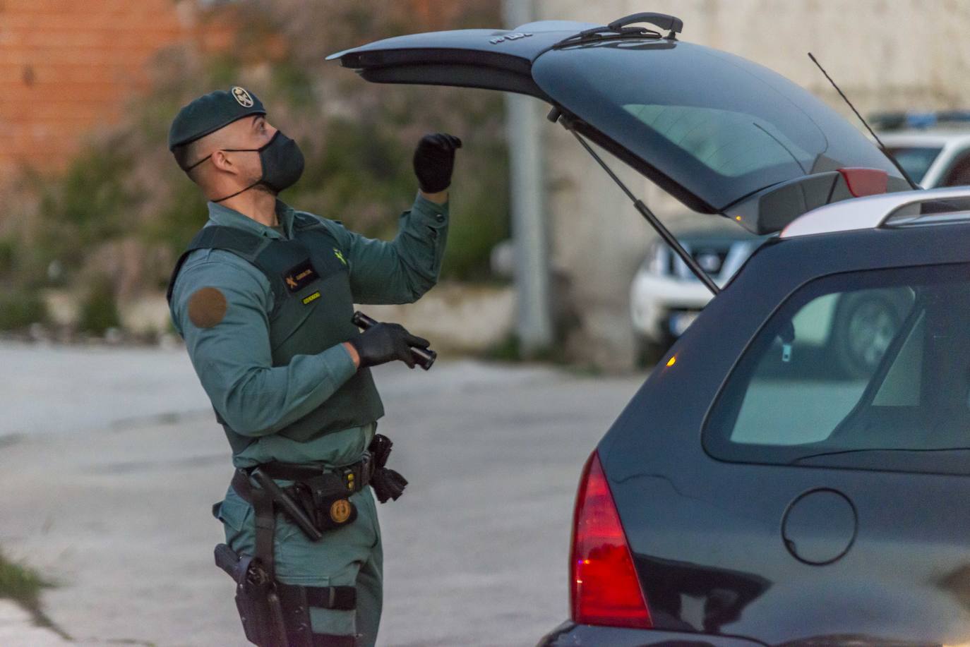 Fotos: La movilidad en la Región sigue bajo estricta vigilancia policial