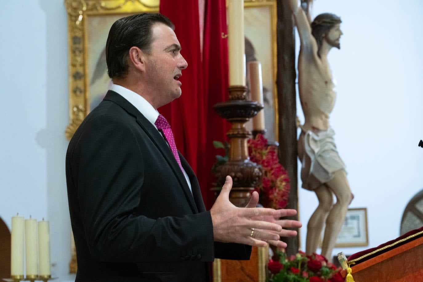 Fotos: Emoción encarnada ante el Cristo de la Sangre en Lorca