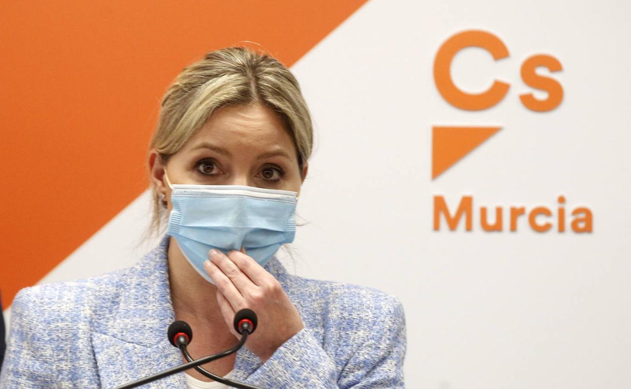 La coordinadora autonómica de Ciudadanos, Ana Martínez Vidal, en una imagen de archivo.